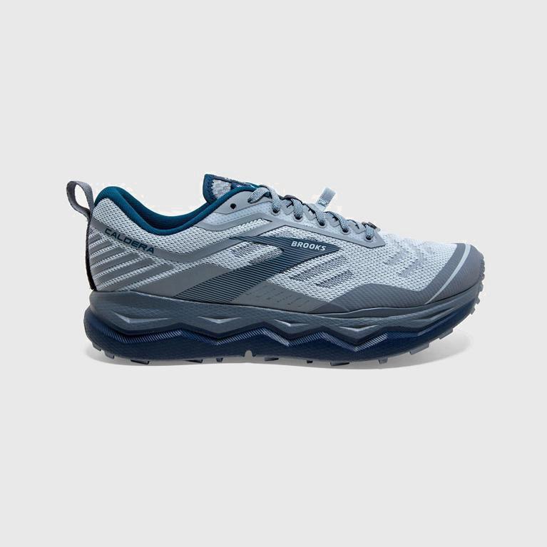 Brooks Caldera 4 Mens Trail Running Shoes - Blue - Philippines (738190RVJ)